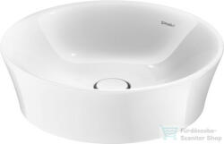 Duravit WHITE TULIP 50 cm bútorral aláépíthető mosdó kerámia fedeles leeresztővel, Wondergliss bevonattal, 23655000701 (23655000701)