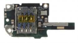 OnePlus 7T mikrofon és sim olvasó flex kábel, átvezető fólia (pcb, nyák panel) gyári