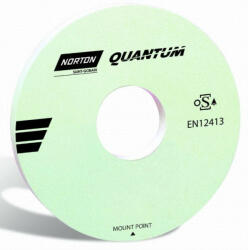 Norton Egyenes köszörűkorong Ø200x20x50, 8 mm 3NQ 60 J VQN, 6 db/csomag (CT362001)