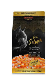 Leonardo Fresh Meat lazac & baromfihússal 1, 5kg macskaeledel