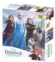 Prime 3D Disney Frozen - Jégvarázs 3D puzzle, 500 darabos (PRI-32648)