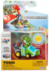 JAKKS Pacific Masinuta cu figurina inclusa, Nintendo Mario, Yoshi (ASM69278-4L2)