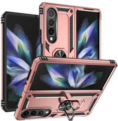 Husa RING cu suport pentru Samsung Galaxy Z Fold4 5G roz