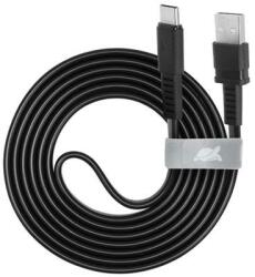 RIVACASE USB kábel, USB-USB-C, 1, 2m, RIVACASE PS6002, fekete (RUKPS6002B) - pencart