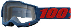 100% Motocross szemüveg 100% ACCURI 2 Odeon piros-kék (tiszta szemellenző)