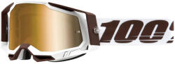 100% Motocross szemüveg 100% RACECRAFT 2 Hómadár barna-fehér (arany szemellenző)