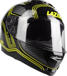 Lazer Integrált motoros sisak Lazer Rafale EVO Darkside fekete-szürke-fluo sárga kiárusítás