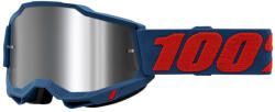 100% Motocross szemüveg 100% ACCURI 2 Odeon piros-kék (ezüst plexi)