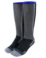 Oxford COOLMAX® funkcionális zokni szürke-fekete-kék