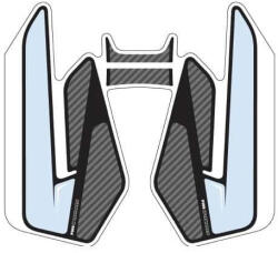 Puig Tank pad PUIG SPECIFIC 8438C carbon look with side part