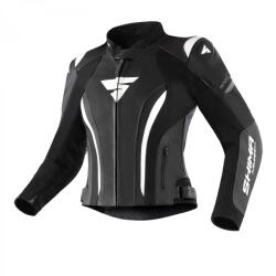 Shima Miura 2.0 női motoros kabát fekete-fehér