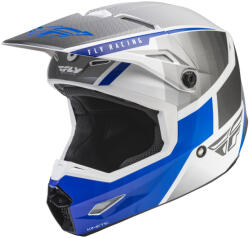FLY Racing Motocross sisak FLY Racing Kinetic Drift kék-szürke-fehér
