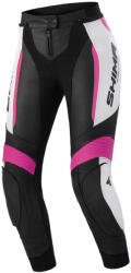 Shima Női motoros nadrág Shima Miura 2.0 fekete-fehér-rózsaszín