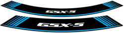 Puig Rim strip PUIG GSXS 9442A kék set of 8 rim strips