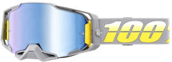 100% Motocross szemüveg 100% ARMEGA Komplex sárga-szürke (kék plexi)