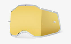  100% Injected Racecraft 2/Accuri 2/Strata 2 plexi arany tükrös (Anti-fog)