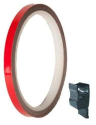 Puig Rim strip PUIG 4542R red reflective 7mm x 6m (with aplicator)
