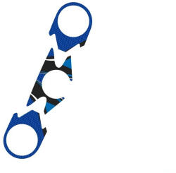 Puig Yoke protector PUIG RADIKAL 6949A blue