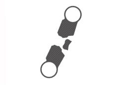 Puig Yoke protector PUIG X-TREME 1957C carbon look