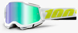 100% Motoros szemüveg 100% ACCURI 2 Payeto fekete-sárga-fehér (zöld plexi)