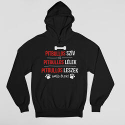  Pitbullos szív és pitbullos lélek női pulóver (pitbullos_sziv_lelek_noipulover)