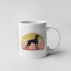 Retró vizsla bögre (retro_vizsla_bogre)