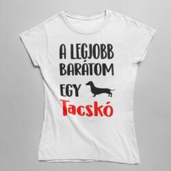  A legjobb barátom egy tacskó női póló (alegjobbaratom_tacsko_noipolo)