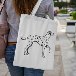  Dalmata Silhuette Vászontáska (dalmata_silhuette_vaszontaska)