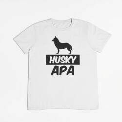 Husky apa férfi póló (husky_apa_ferfipolo)