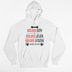  Goldis szív és goldis lélek női pulóver (goldis_sziv_lelek_noipulover)