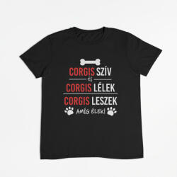  Corgis szív és corgis lélek férfi póló (corgis_sziv_lelek_ferfipolo)