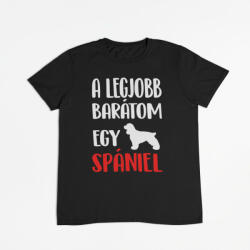  A legjobb barátom egy spániel férfi póló (a_legjobb_baratom_egy_spaniel_ferfipolo)