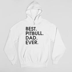  Best pitbull dad ever férfi pulóver (best_pitbull_dad_ever_ferfipulover)