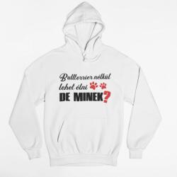 Bullterrier nélkül lehet élni, de minek? női pulóver (bullterrier_nelkul_lehet_elni_de_minek_noipulover)