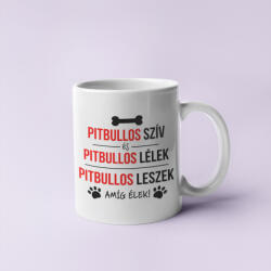 Pitbullos szív és pitbullos lélek bögre (pitbullos_sziv_lelek_bogre)