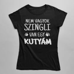  Nem vagyok szingli, van egy kutyám! (2) női póló (nem_vagyok_szingli_van_egy_kutyam_2_noi_polo)