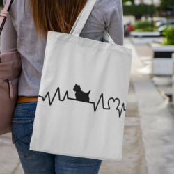  Westie heartbeat vászontáska (westie_heartbeat_vaszontaska)
