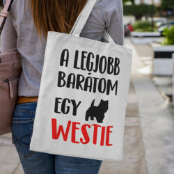 A legjobb barátom egy westie vászontáska (a_legjobb_baratom_egy_westie_vaszontaska)