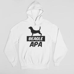  Beagle apa férfi pulóver (beagle_apa_ferfipulover)