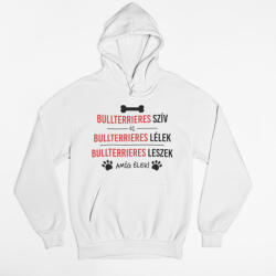 Bullterrrieres szív és bullterrieres lélek női pulóver (bullterrieres_sziv_lelek_noipulover)