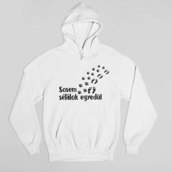  Sosem sétálok egyedül pulóver (sosem_setalok_egyedul_pulover)