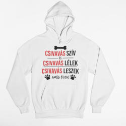  Csivavás szív és csivavás lélek női pulóver (csivavas_sziv_lelek_noipulover)