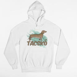  Tacskó watercolor női pulóver (tacsko_watercolor_noipulover)