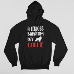  A legjobb barátom egy collie férfi pulóver (a_legjobb_baratom_egy_collie_ferfipulover)