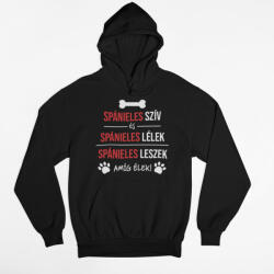  Spánieles szív és spánieles lélek pulóver (spanieles_sziv_lelek_pulover)