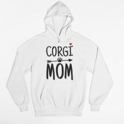  Corgi mom női pulóver (corgi_mom_noipulover)