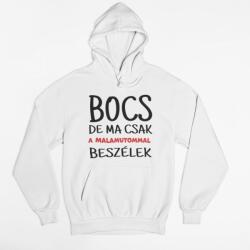 Bocs de ma csak a malamutommal beszélek pulóver (bocs_de_ma_csak_a_malamutommal_pulover)