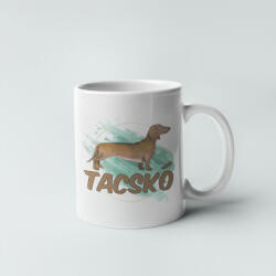  Tacskó watercolor bögre (tacsko_watercolor_bogre)