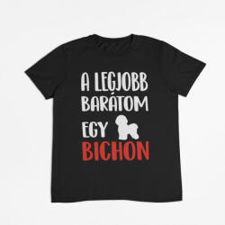  A legjobb barátom egy bichon férfi póló (a_legjobb_baratom_egy_bichon_ferfipolo)