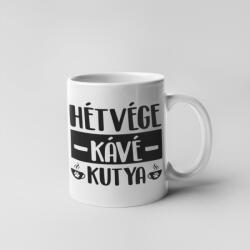 Hétvége, kávé, kutya bögre (hetvege_kave_kutya_bogre)